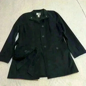 Old Navy Black Rain Coat - size Medium‎